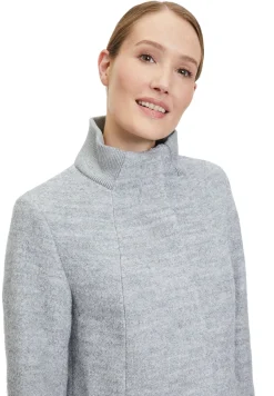 A Col Droit - Manteau Classique|Betty & Co Online