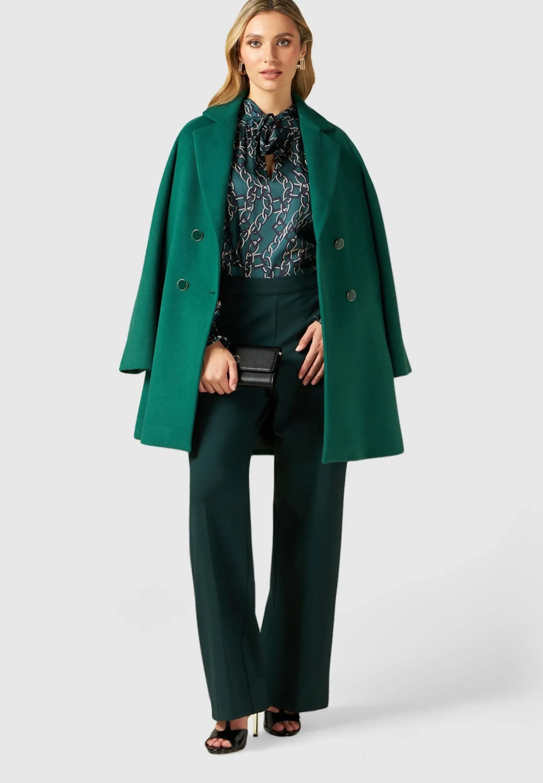 A Double Boutonnage - Manteau Classique|Oltre Cheap
