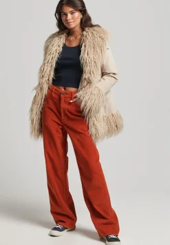 Afghan - Manteau Court|Superdry Outlet