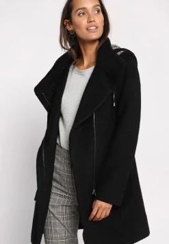 Asymmetrisch Geschwungener - Manteau Court|Cache Cache Cheap