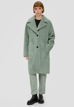 Aus Teddy-Plusch - Manteau Classique|s.Oliver Outlet
