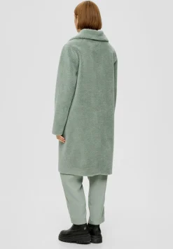 Aus Teddy-Plusch - Manteau Classique|s.Oliver Outlet