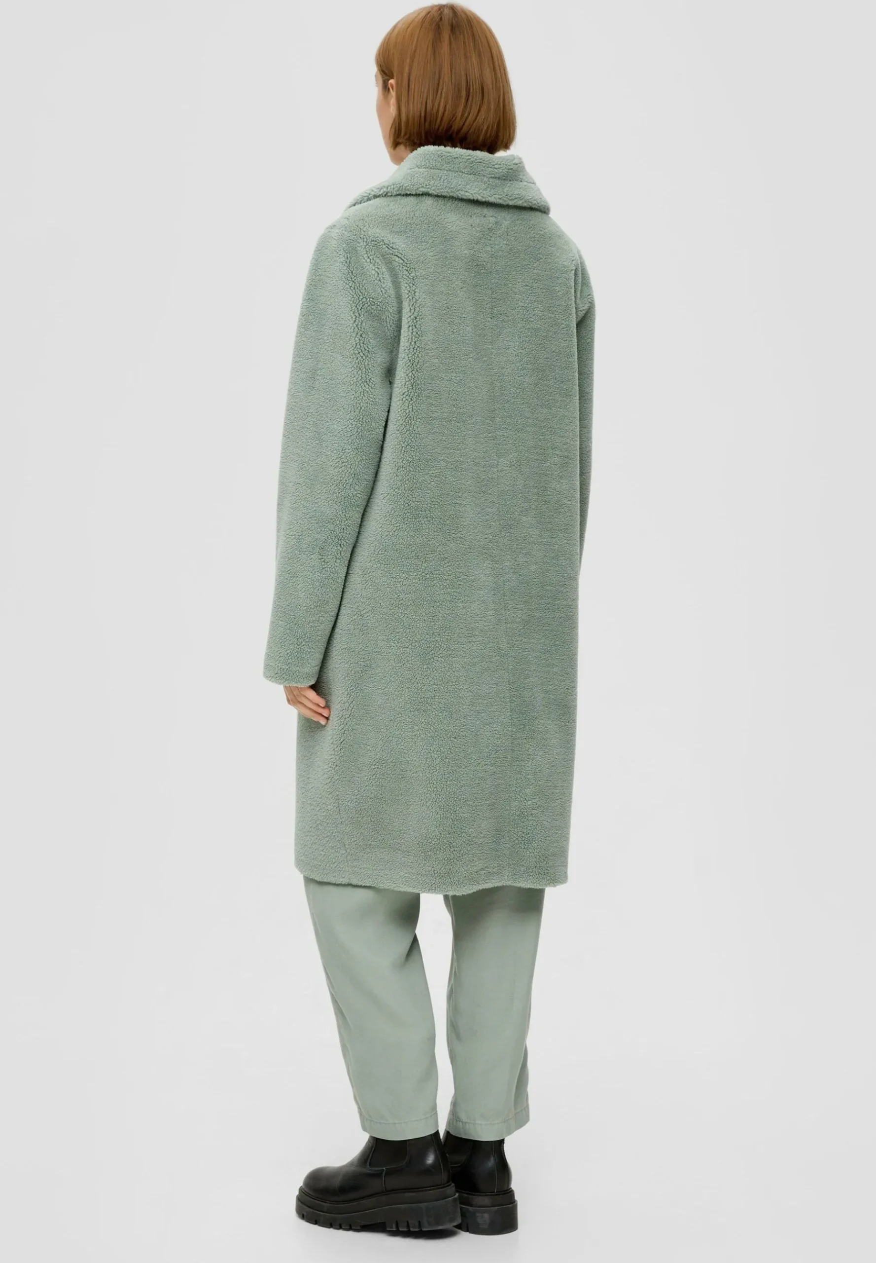Aus Teddy-Plusch - Manteau Classique|s.Oliver Outlet