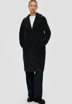 Aus Teddy-Plusch - Manteau Classique|s.Oliver New