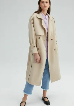 Belted Double Breasted - Trench|Touché Privé Hot
