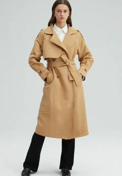 Belted Double Breasted - Trench|Touché Privé Cheap