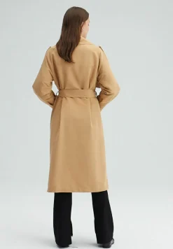 Belted Double Breasted - Trench|Touché Privé Cheap