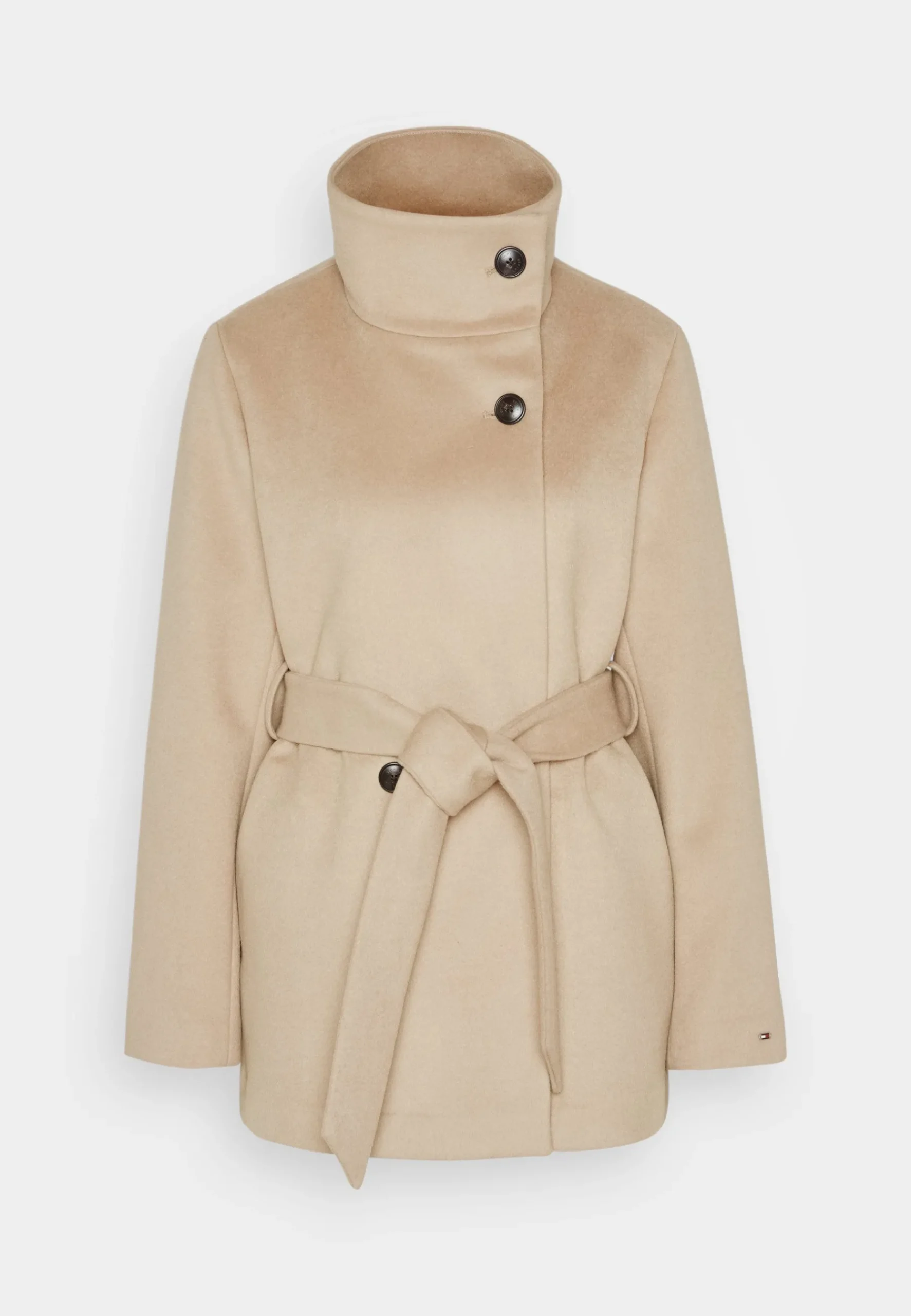 Belted Funnel - Manteau Court|Tommy Hilfiger Discount