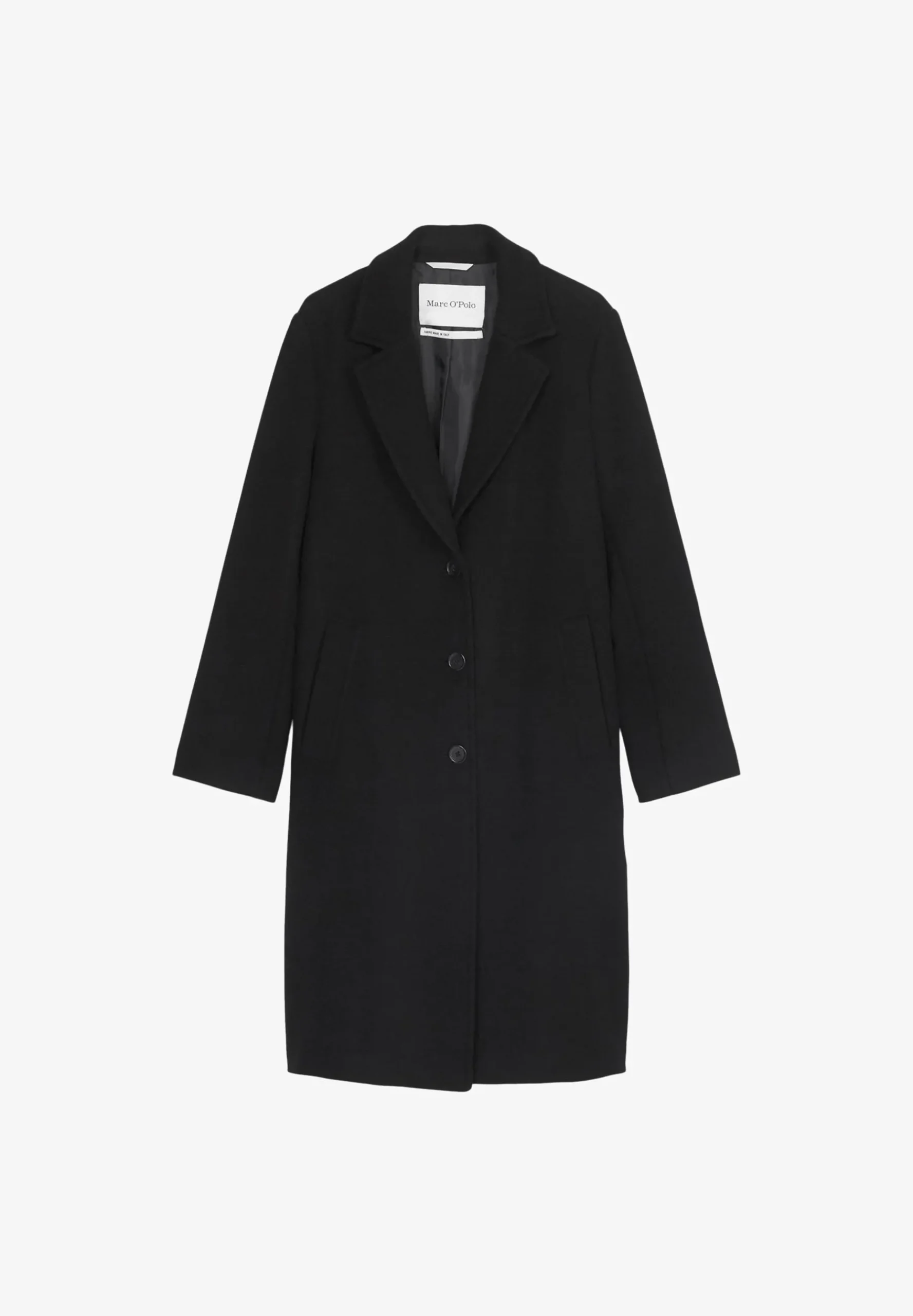 Blend Single Breasted Lapel Collar Lined Flap Poc - Manteau Classique|Marc O'Polo Shop