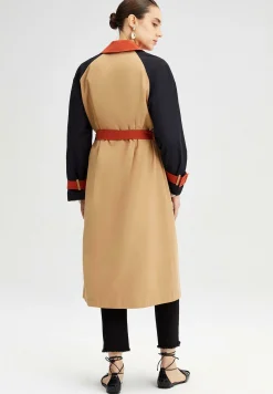 Block Colored - Trench|Touché Privé Fashion