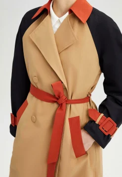 Block Colored - Trench|Touché Privé Fashion