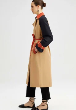 Block Colored - Trench|Touché Privé Fashion