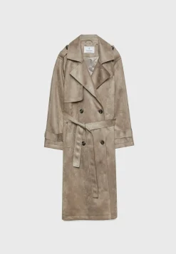 Bonded - Trench|Stradivarius Outlet