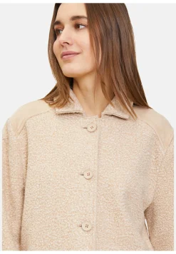 Casual-Mit Patches - Manteau Classique|Betty & Co Fashion