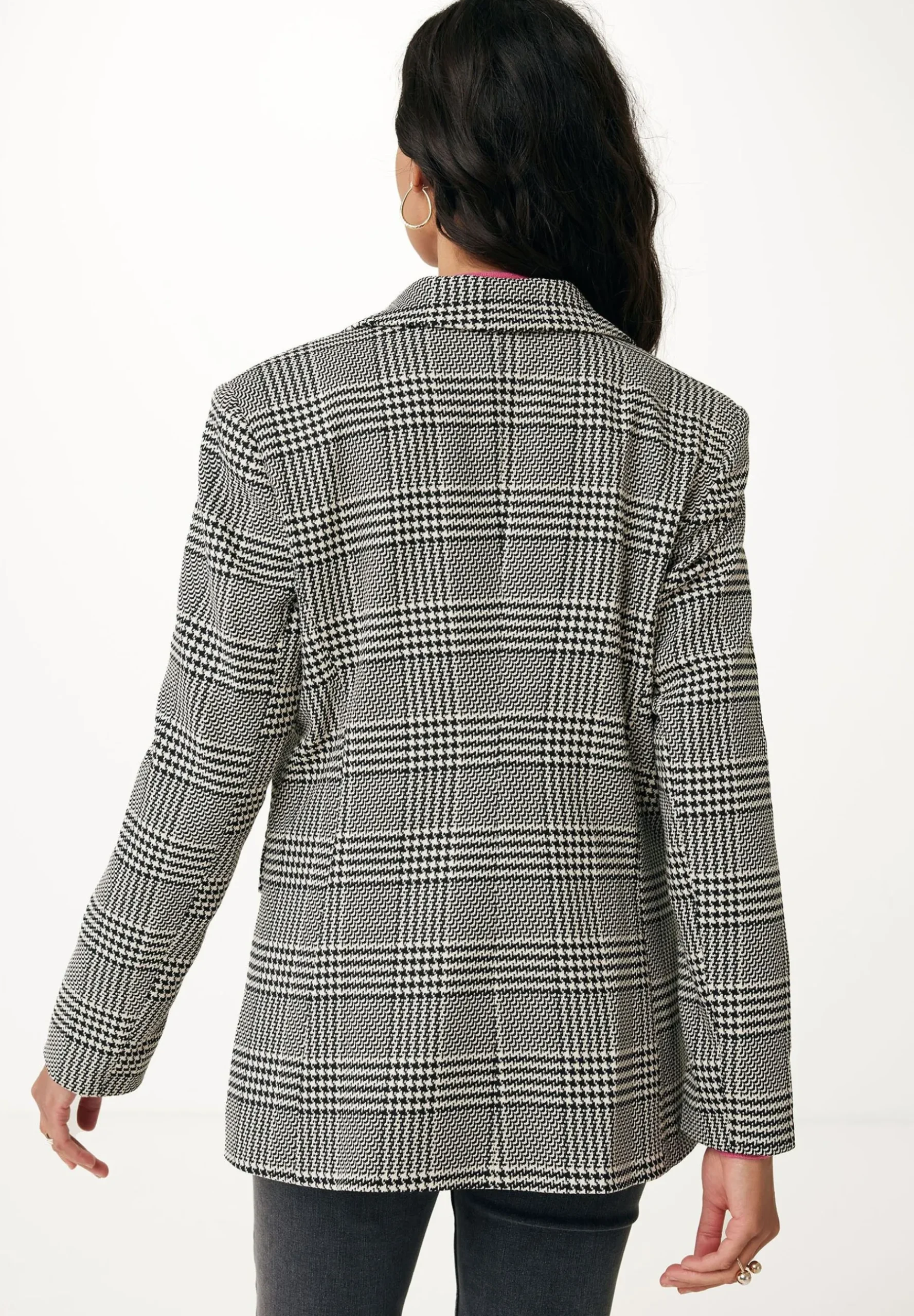 Checked Single Breasted - Manteau Court|Mexx Clearance