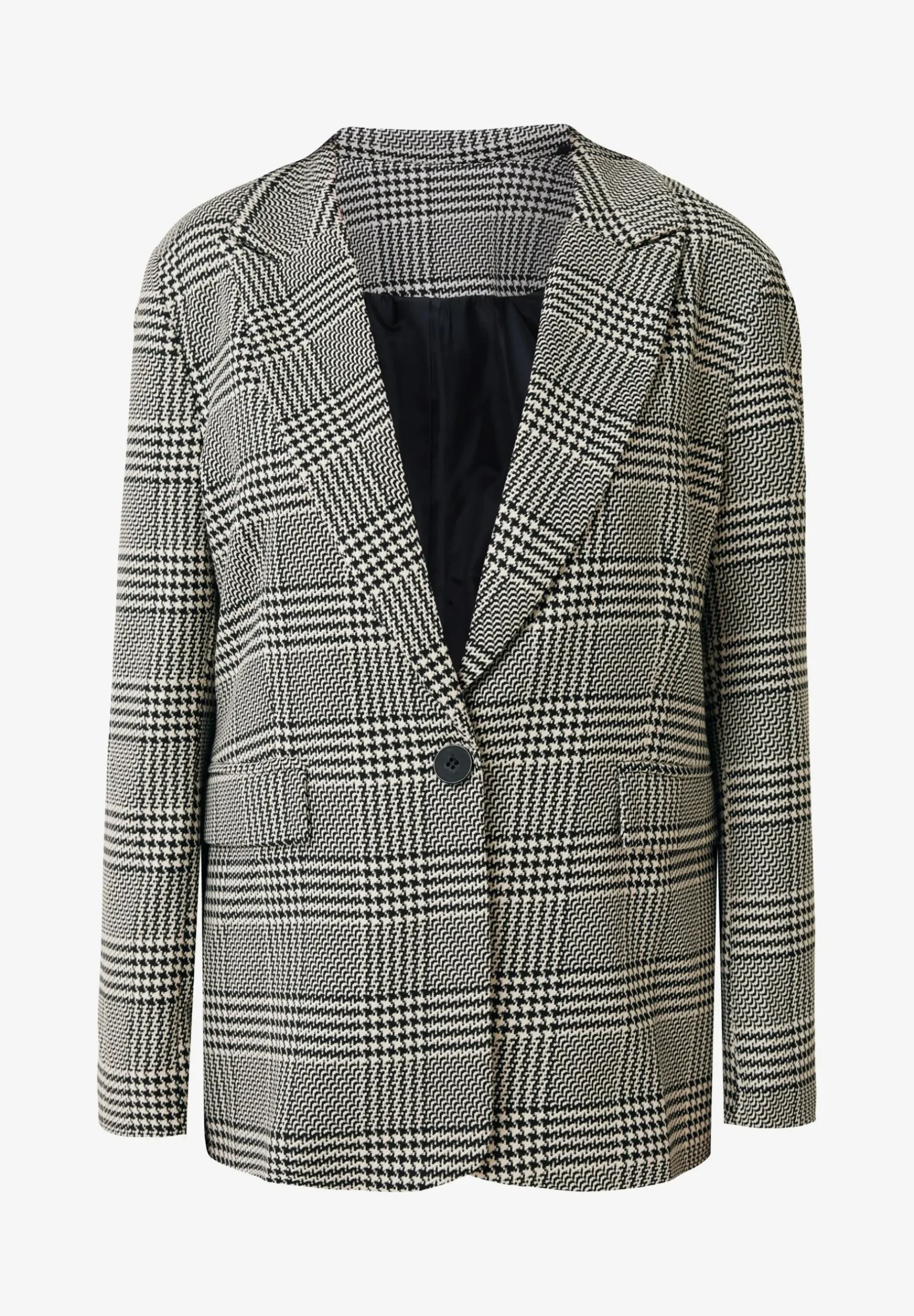 Checked Single Breasted - Manteau Court|Mexx Clearance