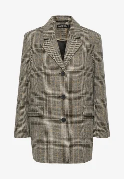 Chicka Checked - Manteau Court|Soaked in Luxury Cheap