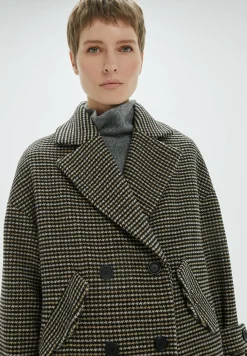 Classic Cut With Front Crossover - Manteau Court|System Action Sale