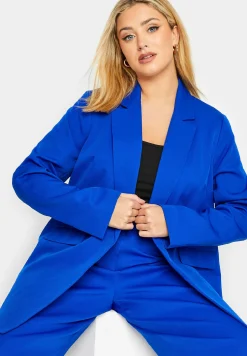 Cobalt - Manteau Court|Yours Clothing Sale