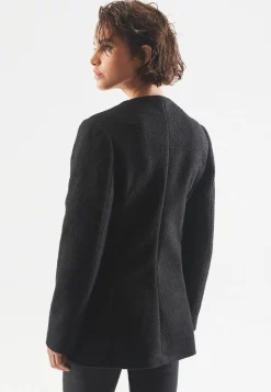 Collarless Coat - Manteau Court|Next Online