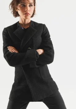 Collarless Coat - Manteau Court|Next Online