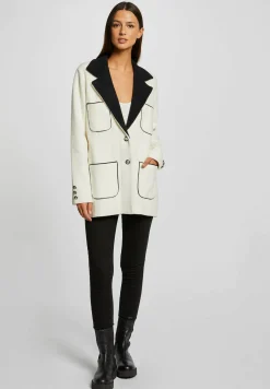 Con Tasche A Toppa E Bottoni - Manteau Court|Morgan Discount