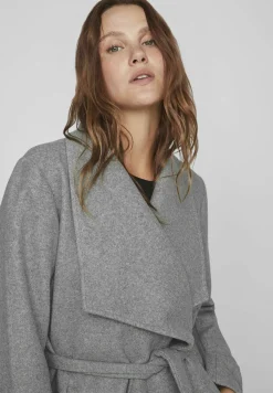 Cooley L/S Long Belted - Manteau Classique|VILA New
