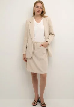 Crcory Long Sleeve - Manteau Court|Cream Clearance