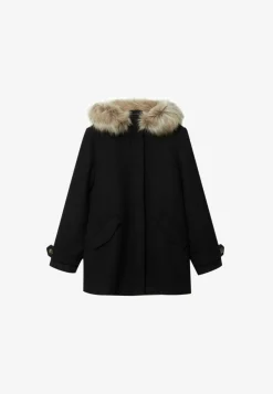 Cropped Felt Texture - Manteau Court|Stradivarius Cheap