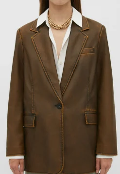 Distressed - Manteau Court|Stradivarius Cheap