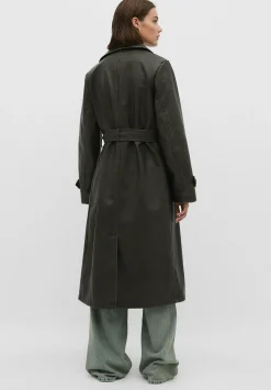 Distressed-Effect - Trench|Stradivarius Fashion