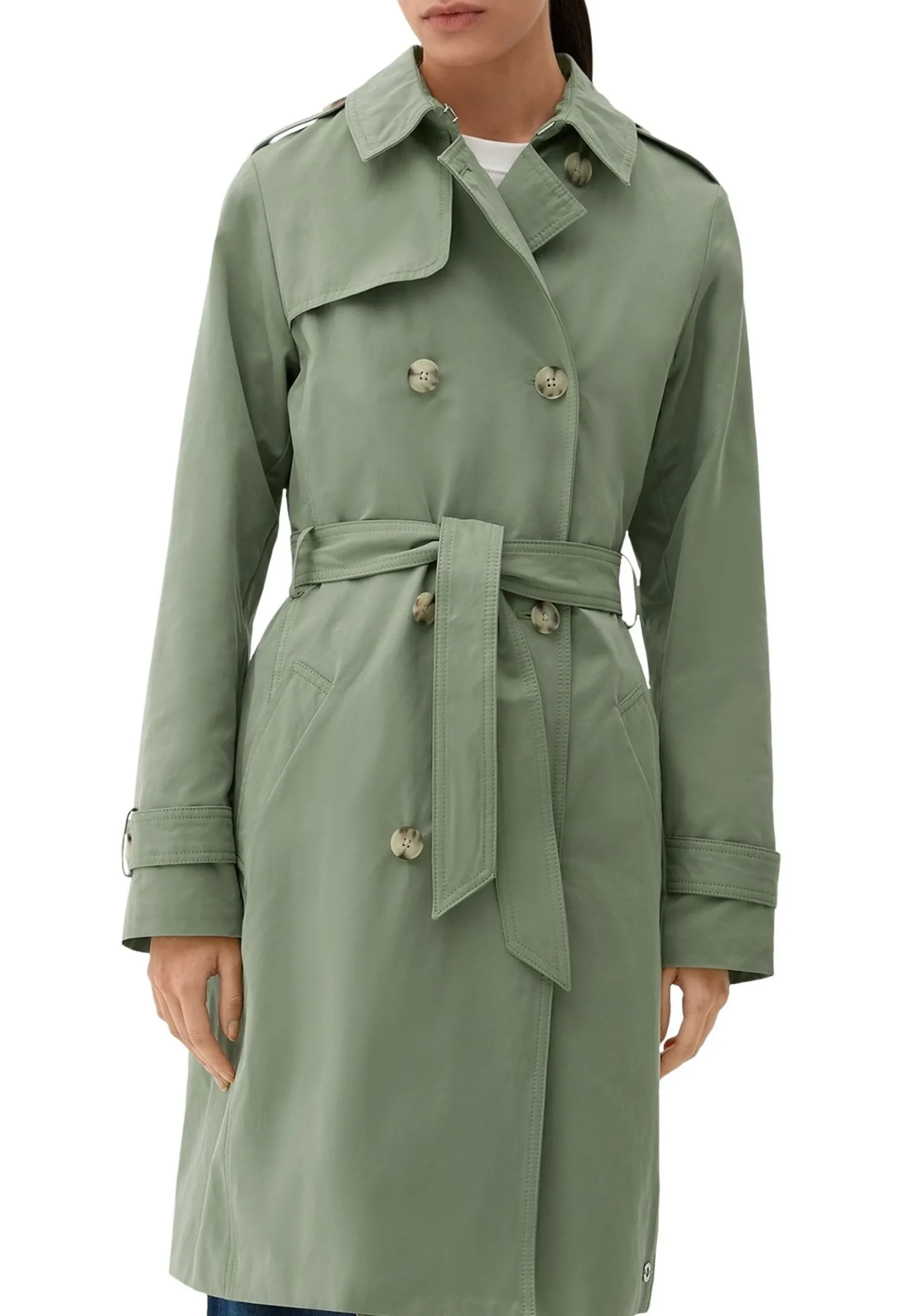 Dote D'Une Ceinture A Nouer - Trench|s.Oliver Cheap