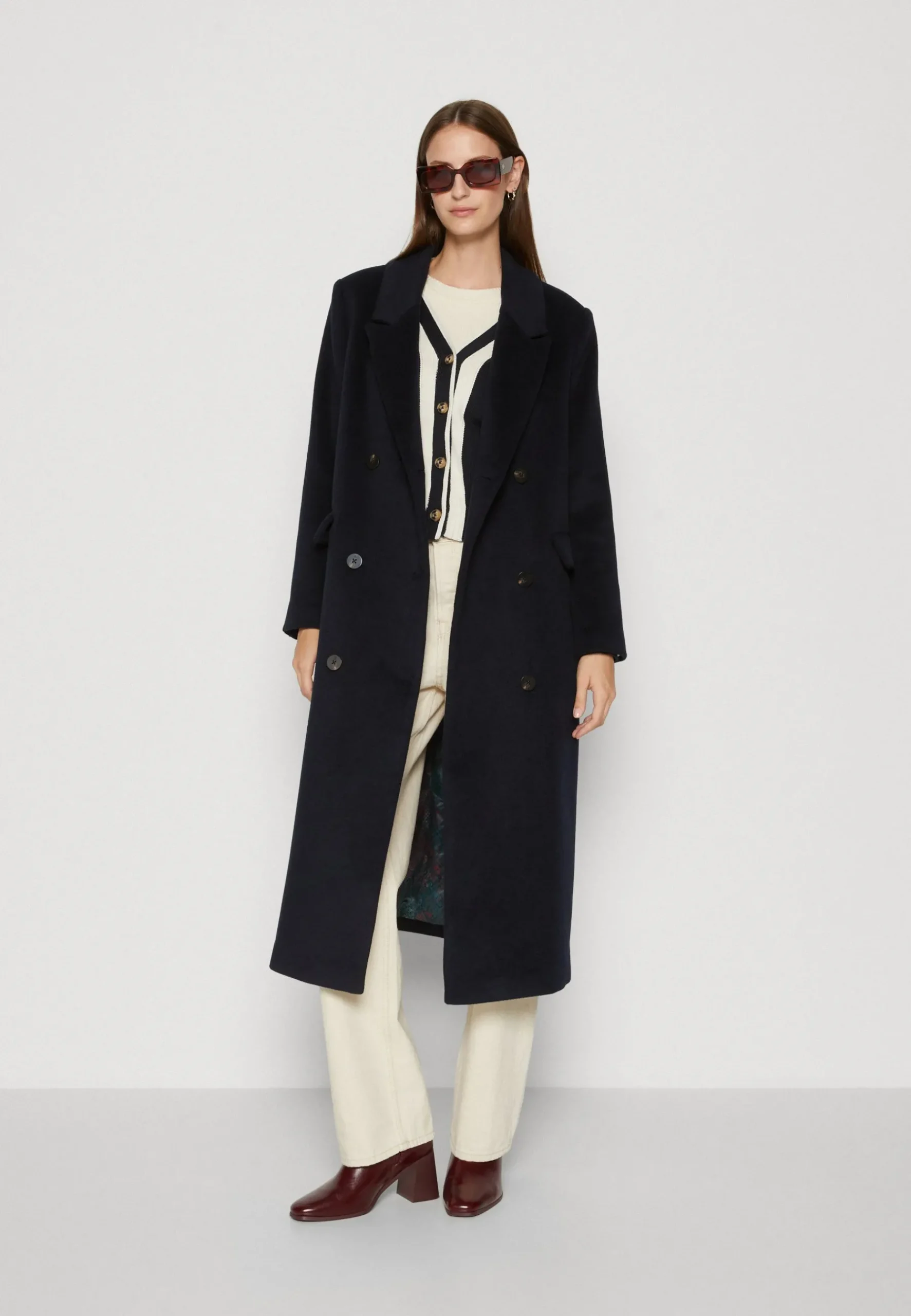 Double Breasted Coat - Manteau Classique|Scotch & Soda Cheap