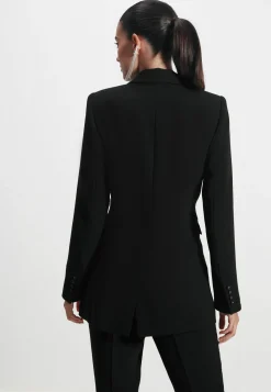 Double Breasted Crep - Manteau Court|Next Sale