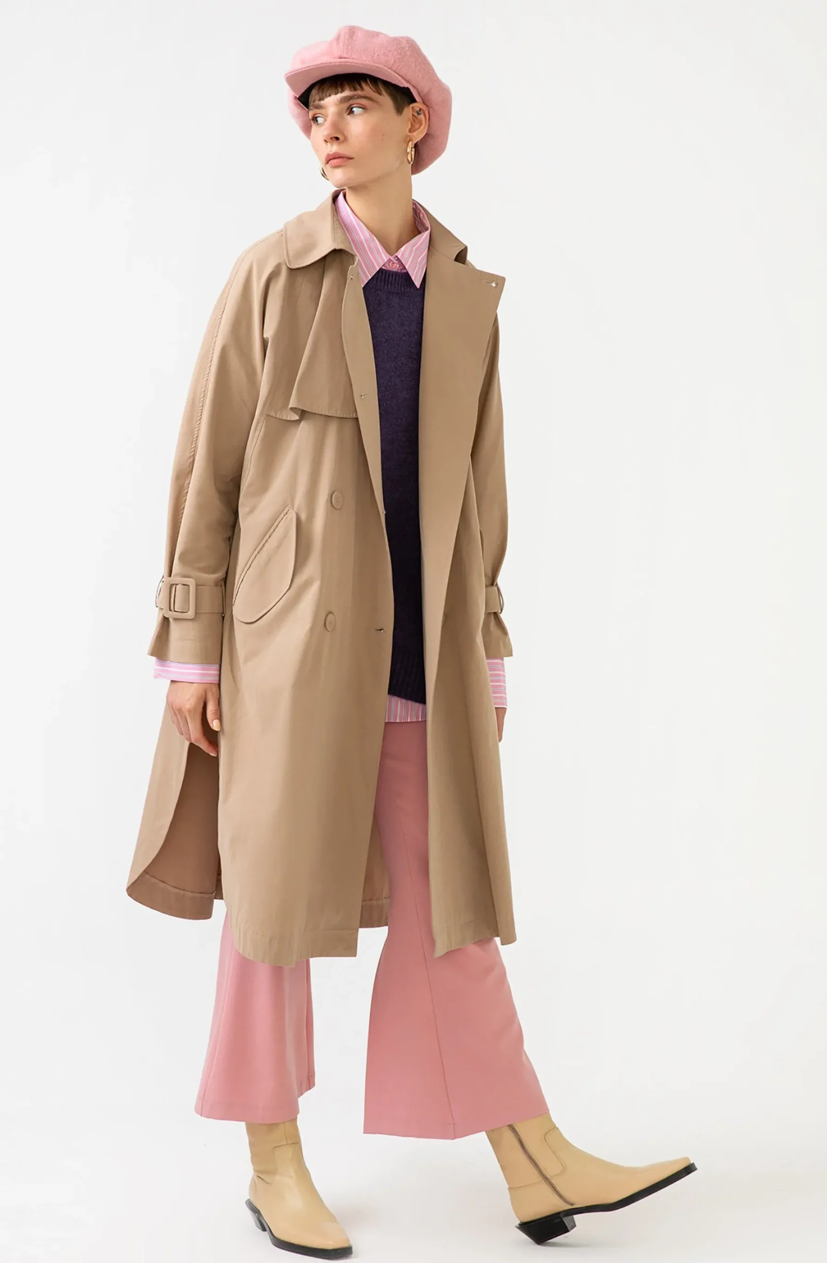 Double Breasted Fit - Trench|Touché Privé Fashion
