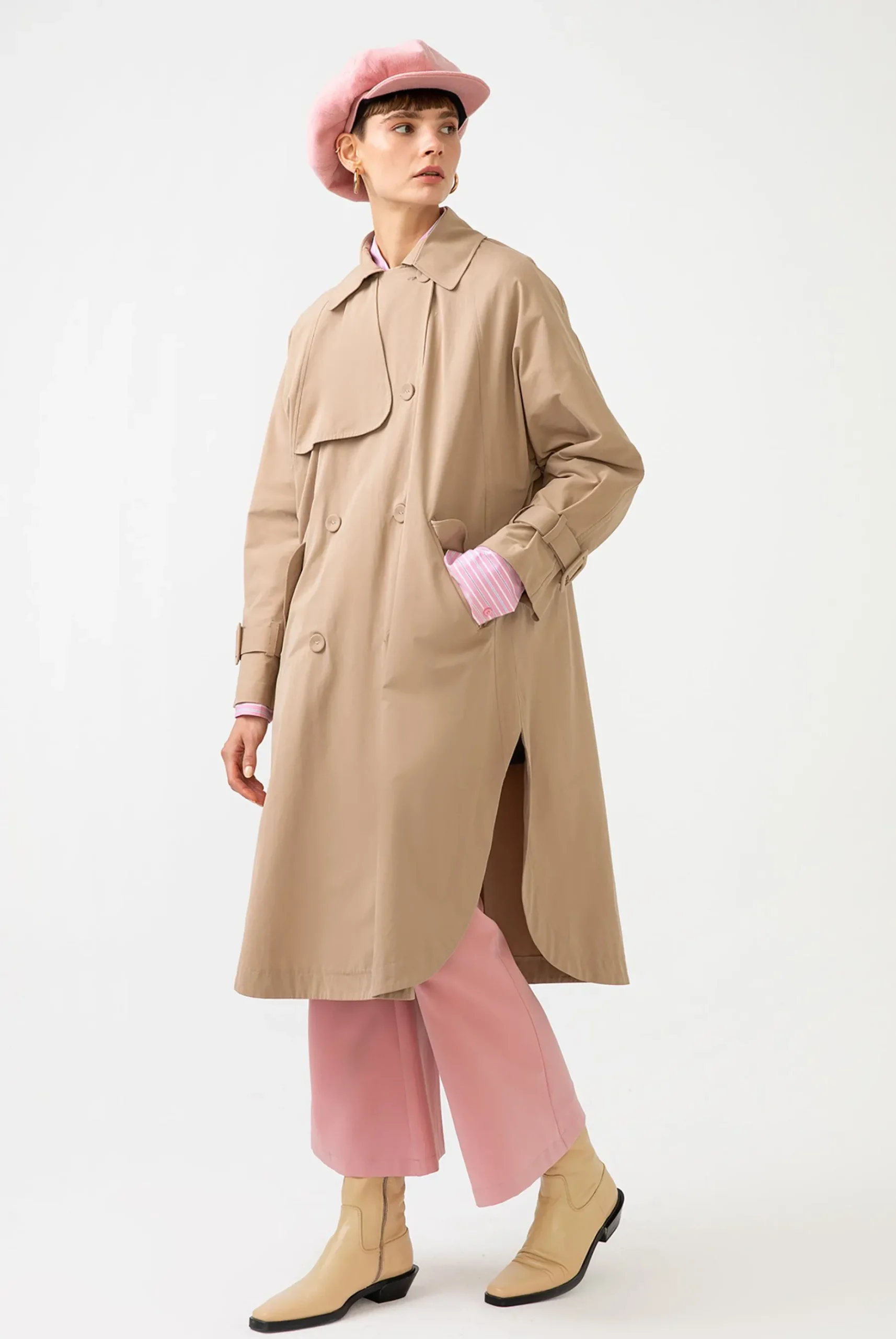 Double Breasted Fit - Trench|Touché Privé Fashion