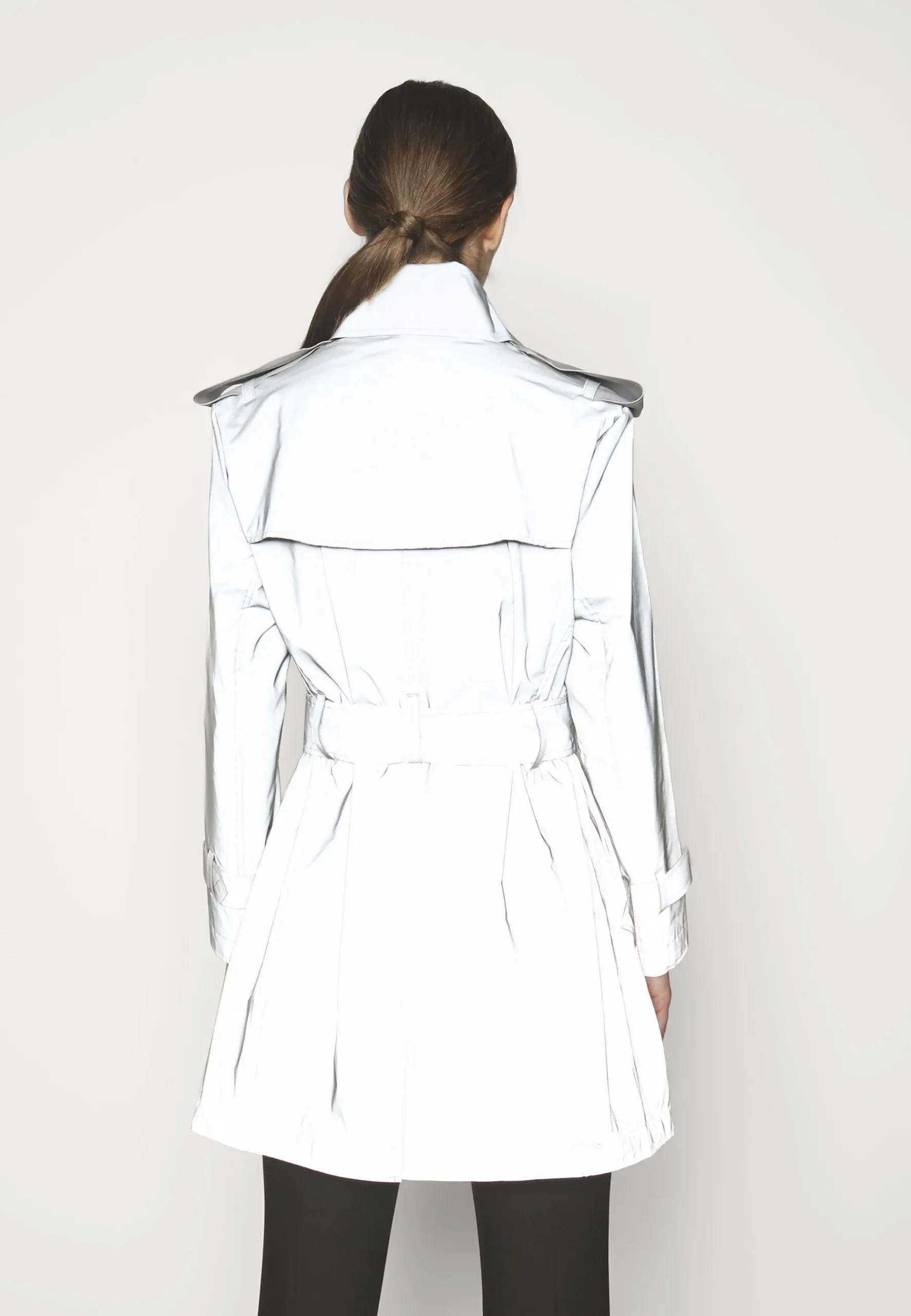 Double Breasted Mini - Trench|Norma Kamali Fashion