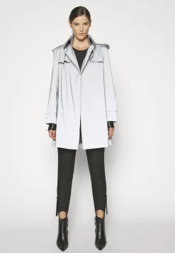 Double Breasted Mini - Trench|Norma Kamali Fashion