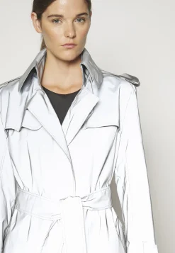Double Breasted Mini - Trench|Norma Kamali Fashion
