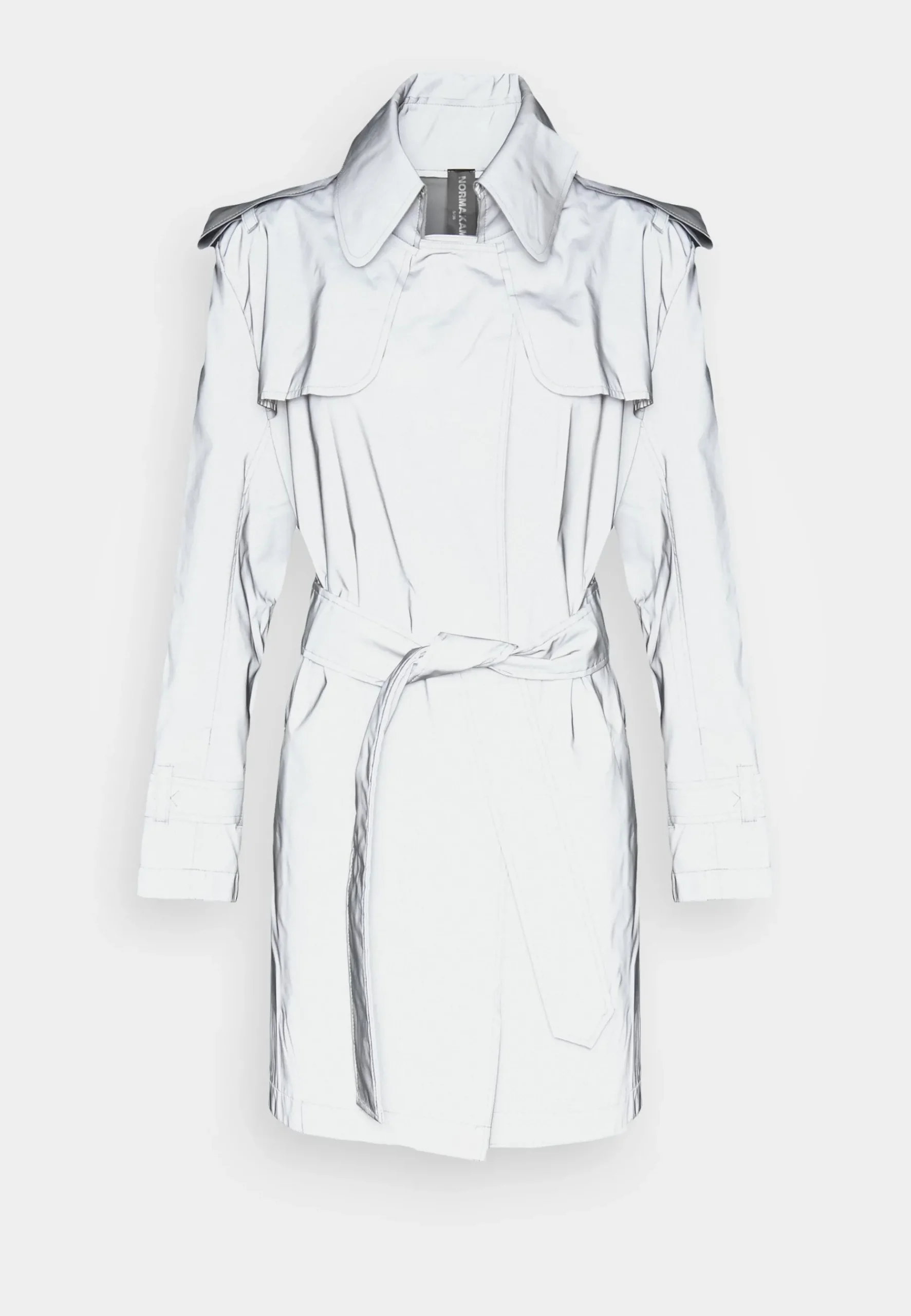 Double Breasted Mini - Trench|Norma Kamali Fashion