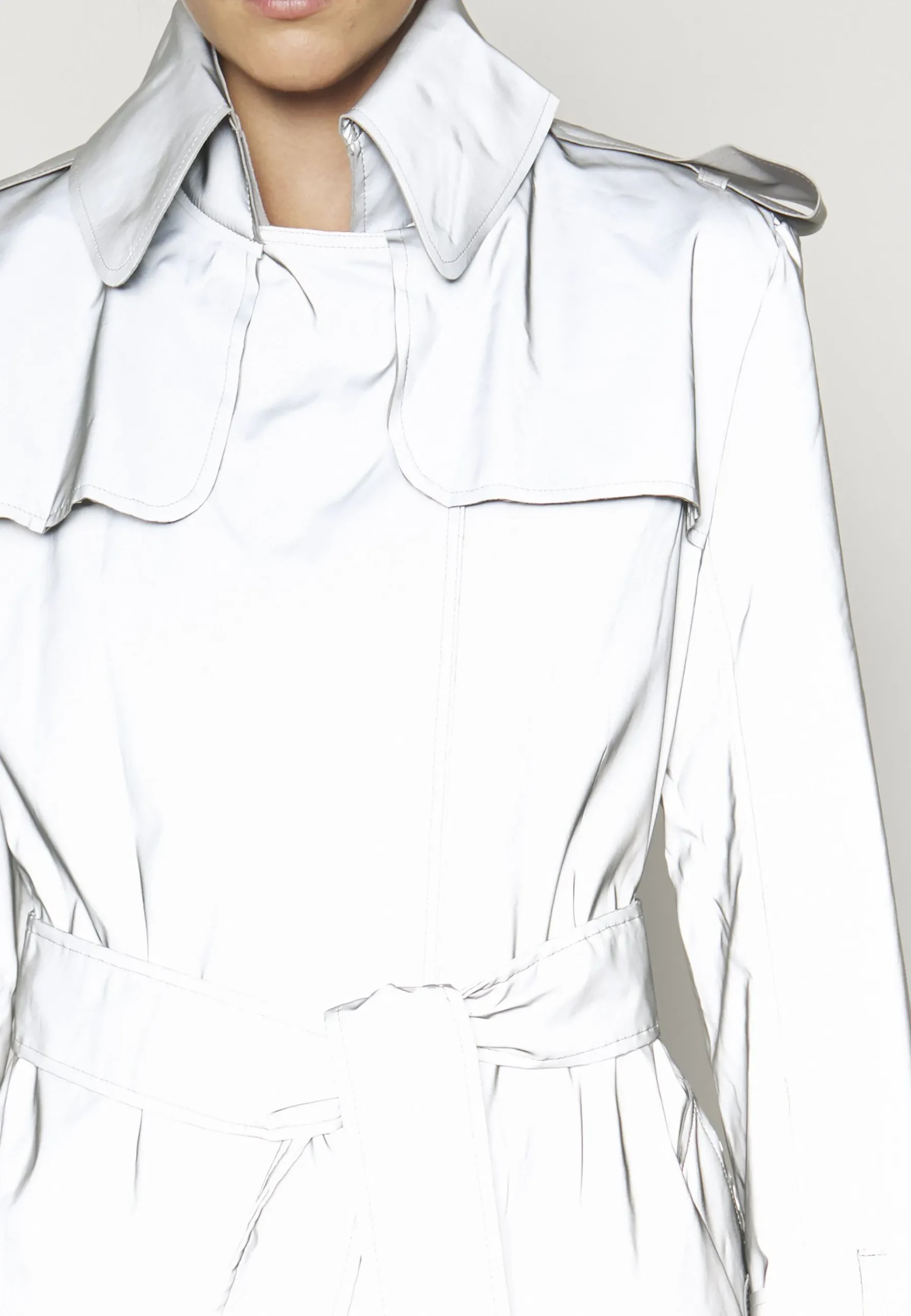 Double Breasted Mini - Trench|Norma Kamali Fashion