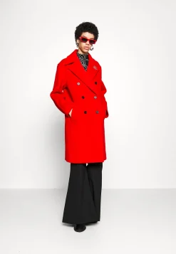 Double Breasted Soft Coat - Manteau Classique|KARL LAGERFELD New
