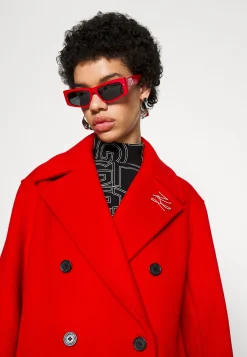 Double Breasted Soft Coat - Manteau Classique|KARL LAGERFELD New