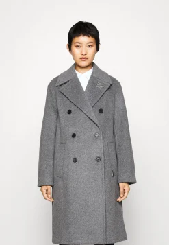 Double Breasted Soft Coat - Manteau Classique|KARL LAGERFELD New