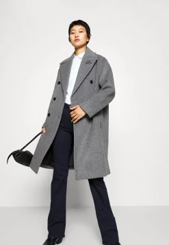 Double Breasted Soft Coat - Manteau Classique|KARL LAGERFELD New