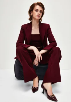 Double Breasted With Pockets. - Manteau Court|adL Clearance