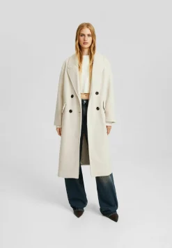 Drop-Shoulder -Long - Manteau Court|Bershka Best