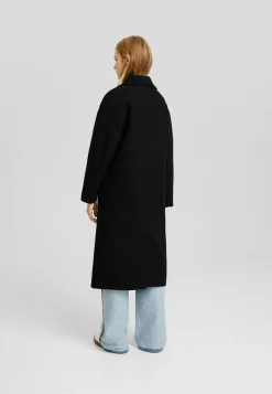 Drop-Shoulder -Long - Manteau Court|Bershka Shop