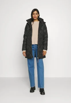 Elevated Belted Quilted Coat - Manteau Court|Tommy Hilfiger Cheap