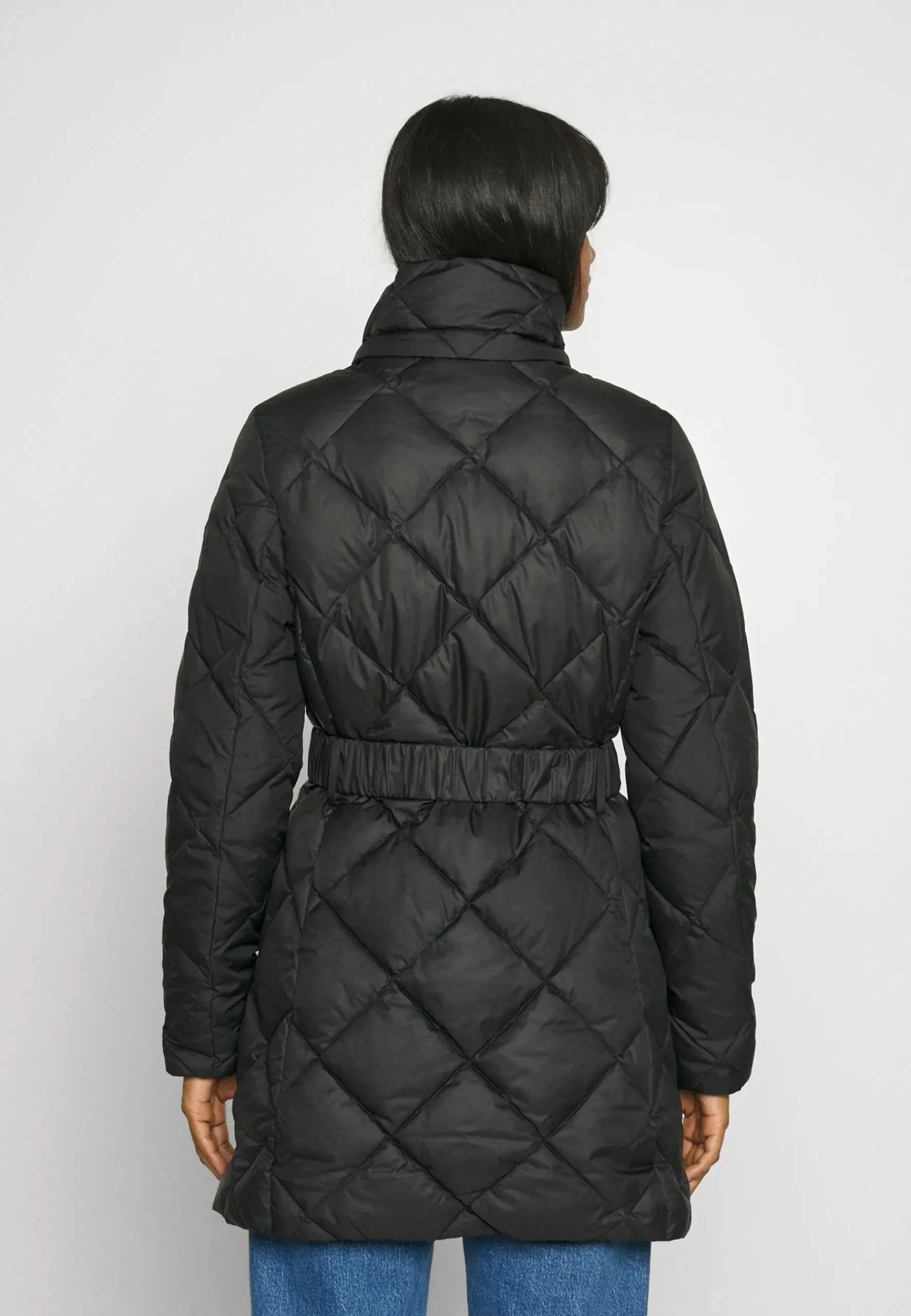 Elevated Belted Quilted Coat - Manteau Court|Tommy Hilfiger Cheap
